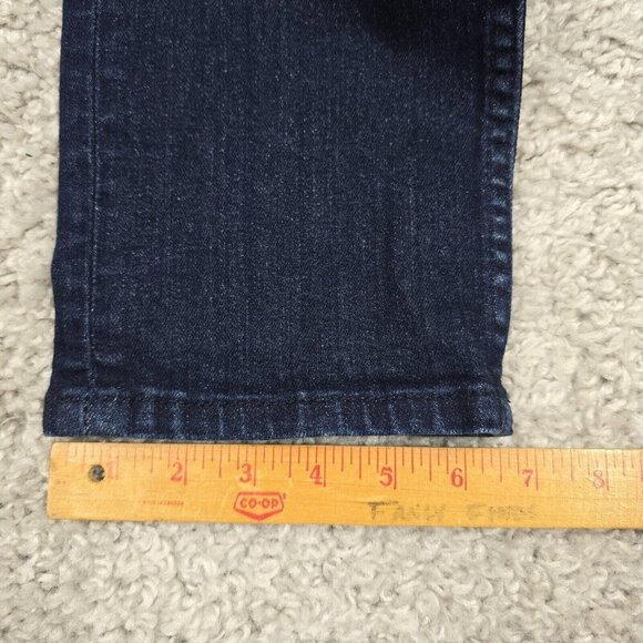 Levi’s 511 Jeans Men 33×32 (Fits 30×29.5)‎ Dark Blue Slim Straight Stretch Denim - Picture 13 of 14